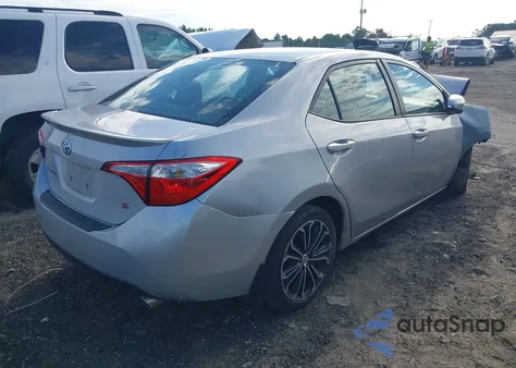 2015 Toyota Corolla S Plus z USA, uszkodzony, nr VIN 2T1BURHE8FC279231